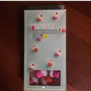 spritz cupcake led string lights